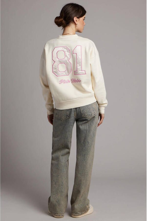 Pink Noir sweater beige - Foto 2