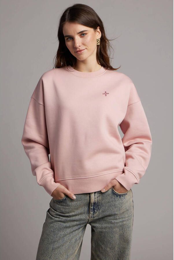 Pink Noir sweater lichtroze