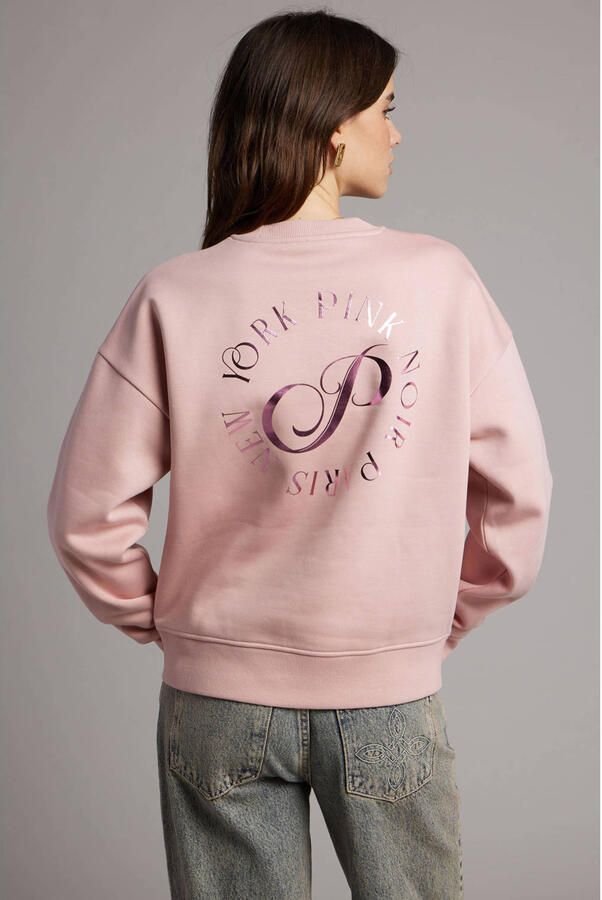 Pink Noir sweater lichtroze - Foto 3