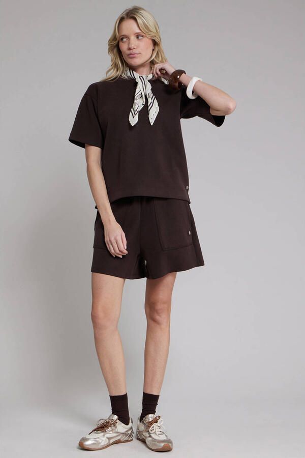 Pink Noir T-shirt donkerbruin - Foto 3