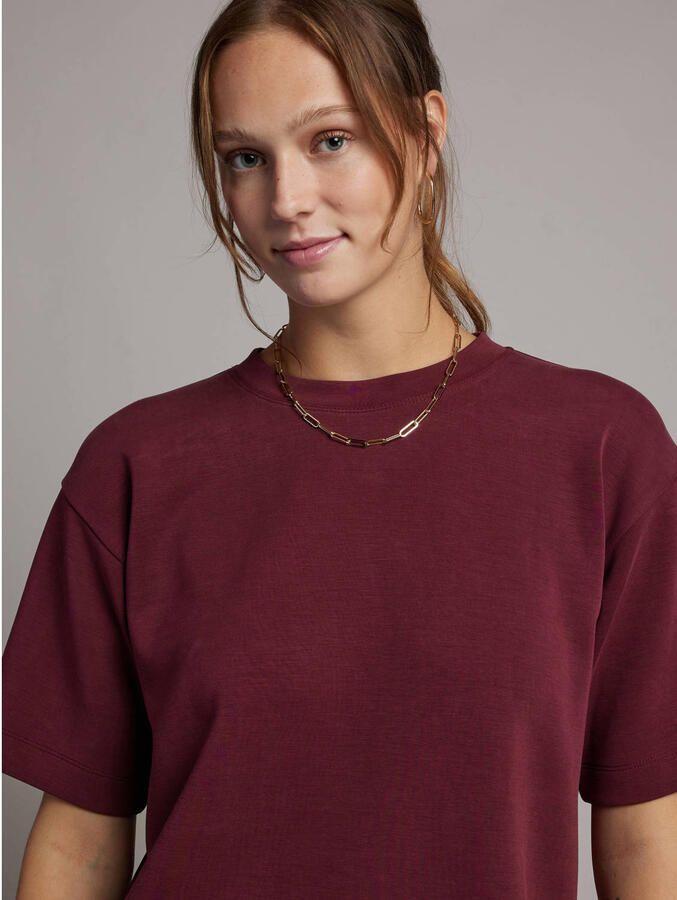 Pink Noir T-shirt donkerrood