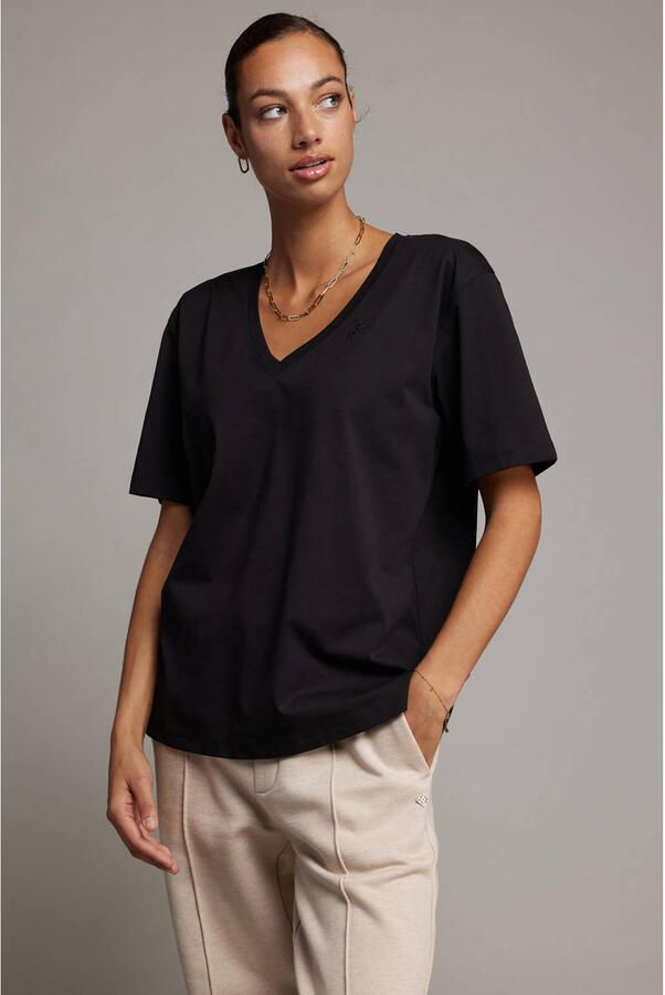 Pink Noir T-shirt zwart