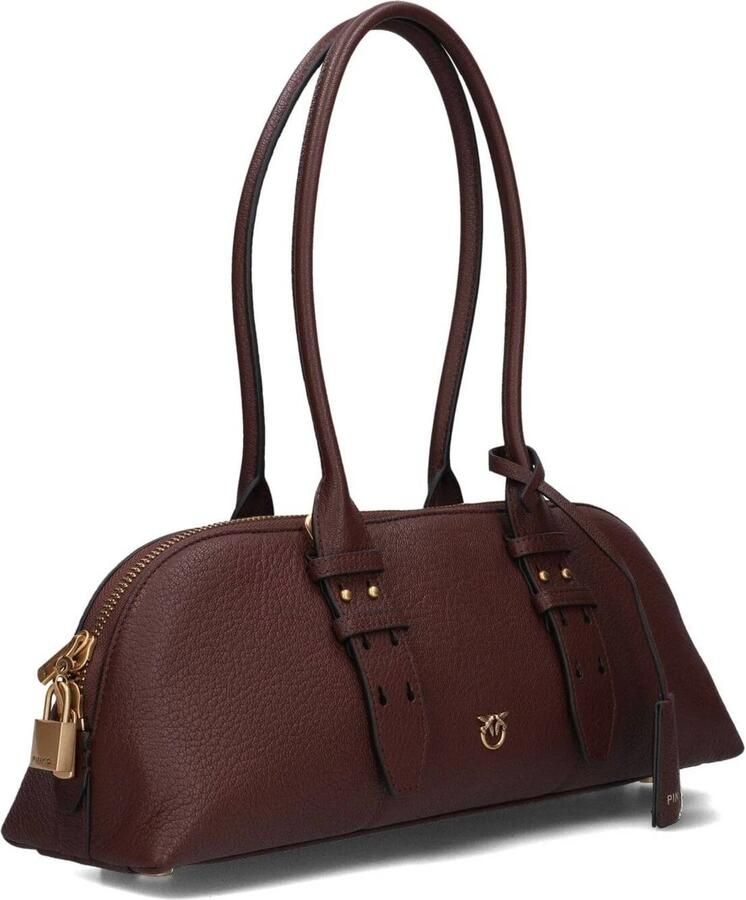 Pinko Handtassen Bowling Horizontal Big Sheep Bordeaux One size - Foto 3