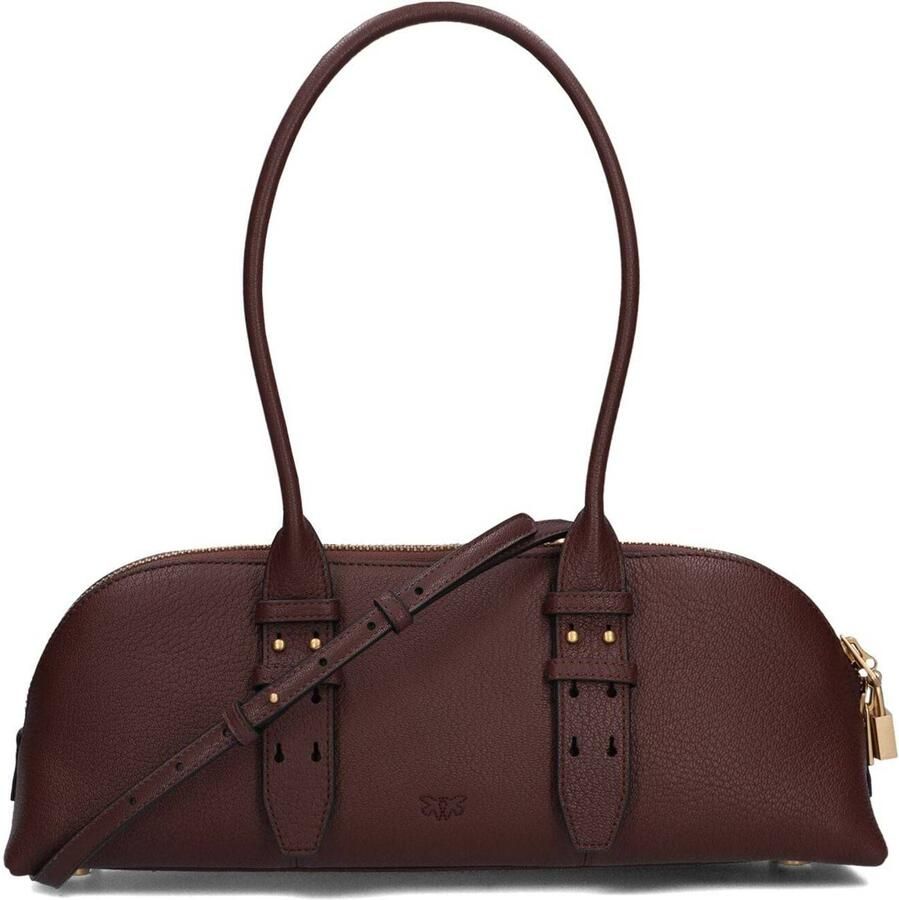 Pinko Handtassen Bowling Horizontal Big Sheep Bordeaux One size - Foto 2