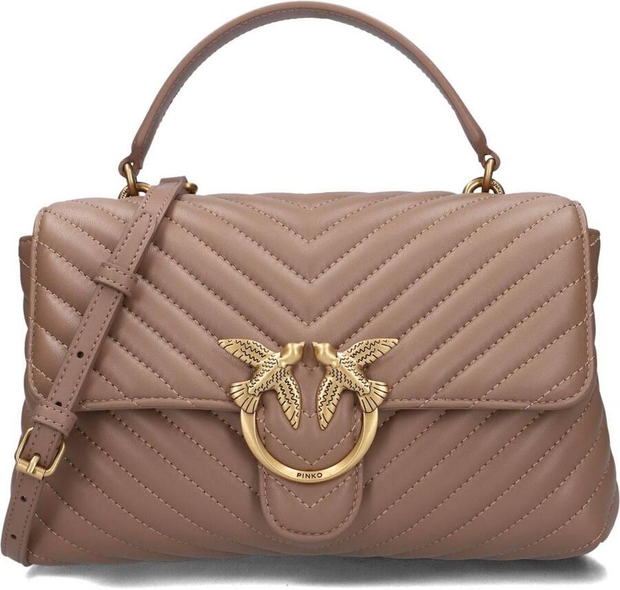 Pinko Handtas LOVE LADY PUFF CLASSIC CL SHEEP NAPPA CHEVRON