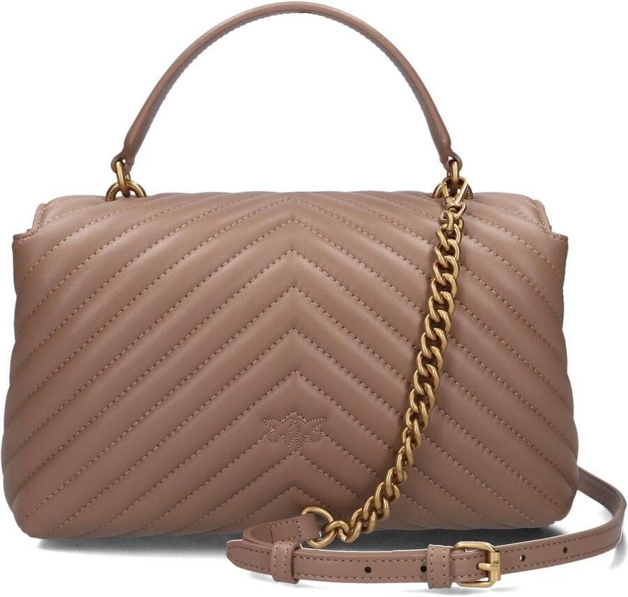 Pinko Handtas LOVE LADY PUFF CLASSIC CL SHEEP NAPPA CHEVRON - Foto 2