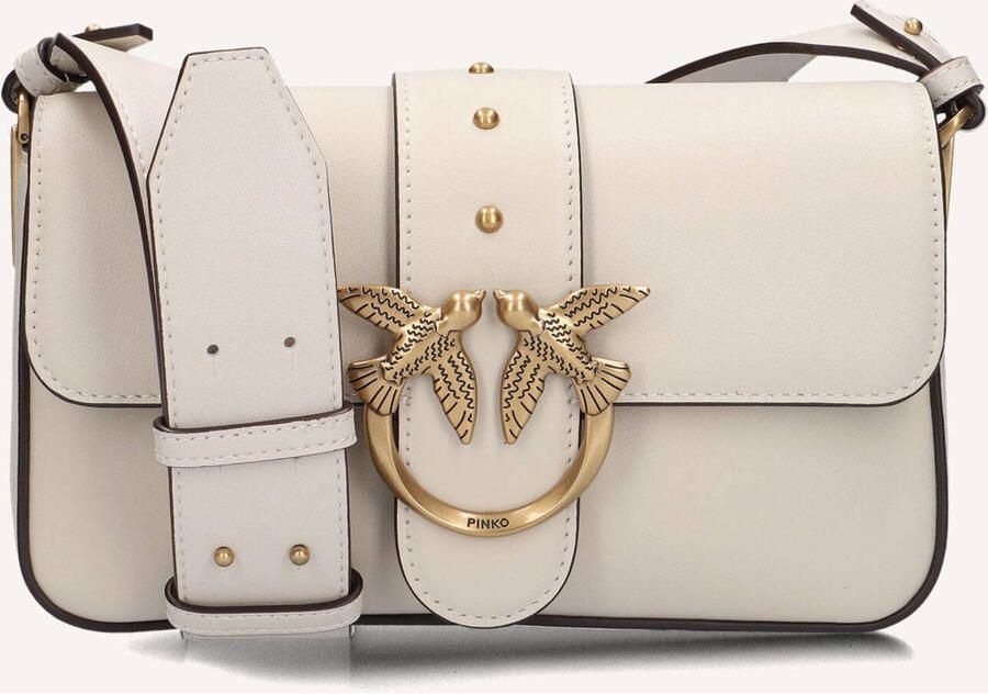 Pinko Crossbody bags Crossbody bag 'Love One Mini' in wit