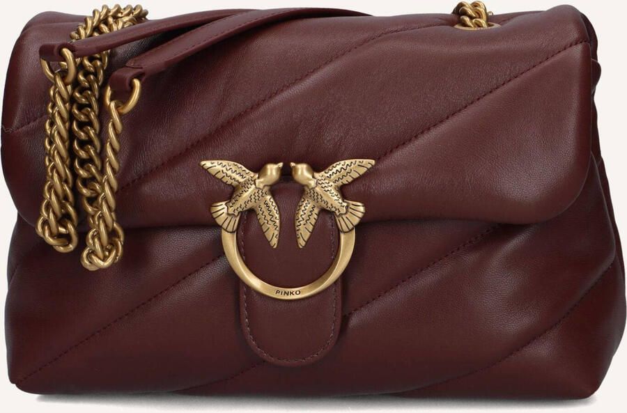 Pinko Schoudertassen Love Puff Classic Bordeaux