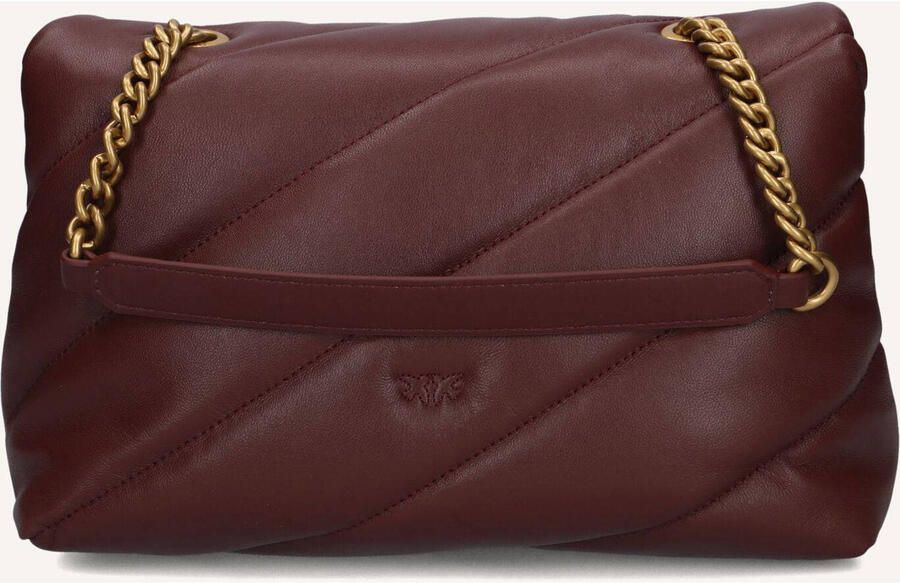 Pinko Schoudertassen Love Puff Classic Bordeaux - Foto 3
