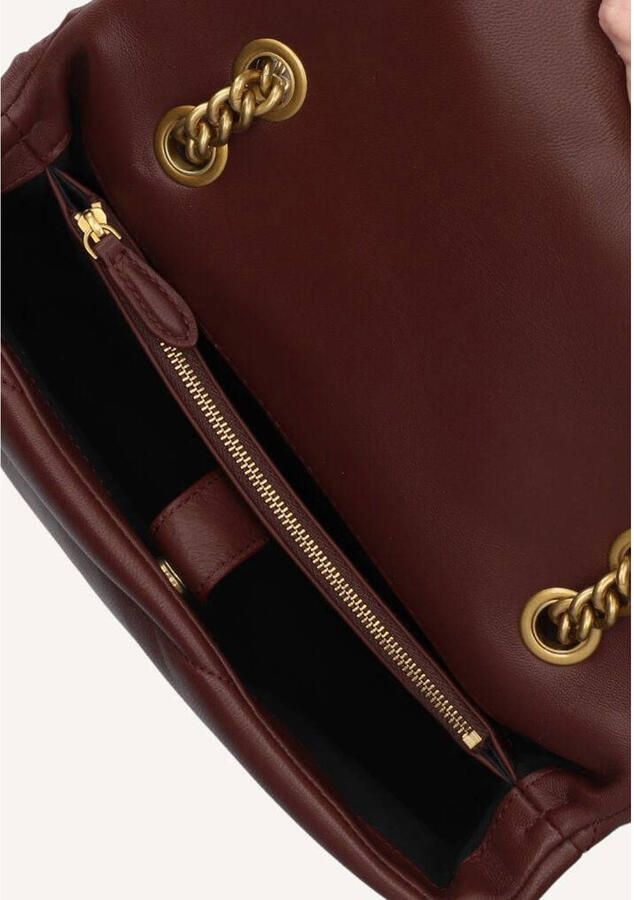 Pinko Schoudertassen Love Puff Classic Bordeaux - Foto 2