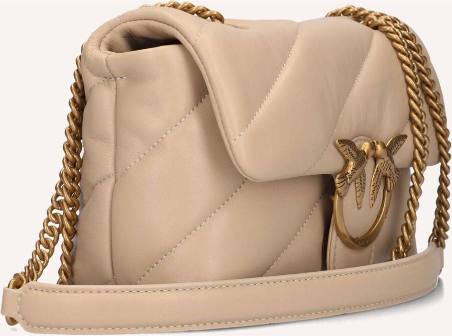 Pinko Hobo bags Quilted Beige Bag With Gold-Tone Embellishment And in beige - Foto 2