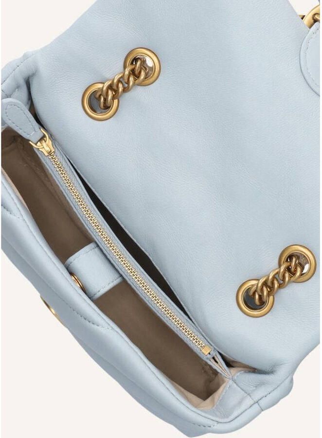 Pinko Schoudertassen Love Puff Mini Lichtblauw - Foto 2