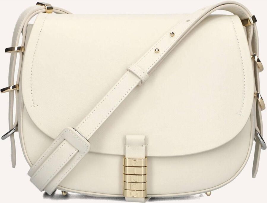 Pinko Schoudertassen Saddle Classic Gebroken wit One size