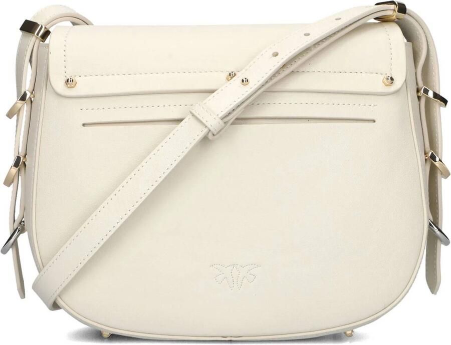 Pinko Schoudertassen Saddle Classic Gebroken wit One size - Foto 2