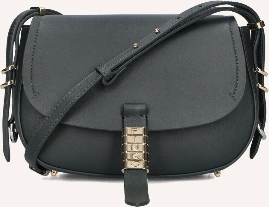 Pinko Schoudertassen Saddle Mini Groen