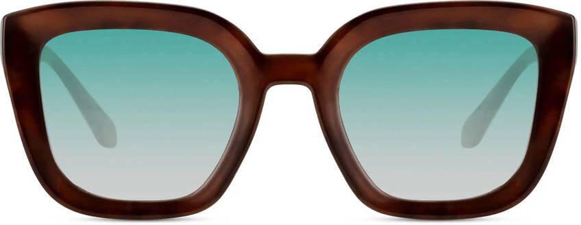 Pinned by K zonnebril met tortoise print bruin blauw - Foto 2