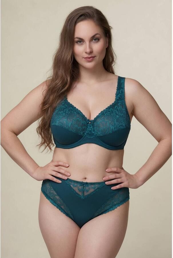 Plaisir maxislip Beate donkergroen - Foto 2