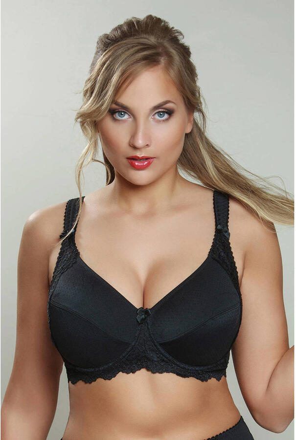 Plaisir niet-voorgevormde beugelbh Beate zwart - Foto 2