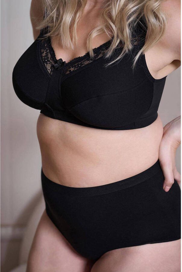 Plaisir niet-voorgevormde bh zonder beugel Embrace zwart - Foto 2
