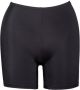 Plaisir high waist short bikinibroekje met pijpjes zwart - Thumbnail 1