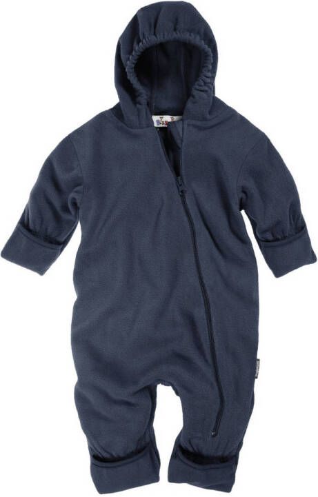 Playshoes baby fleece pak donkerblauw Jas Effen 74
