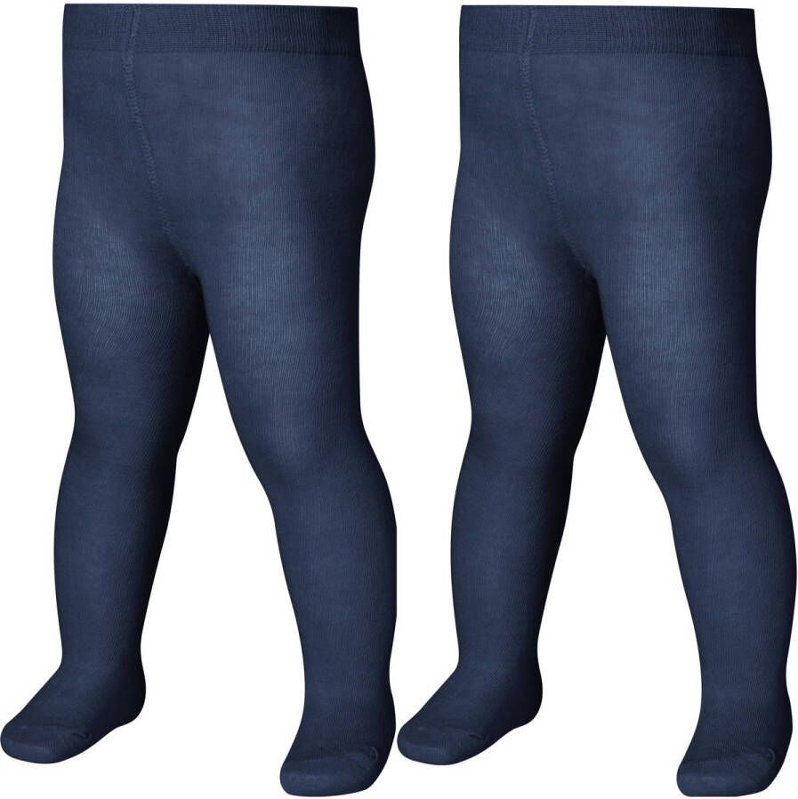 Playshoes maillot set van 2 donkerblauw Meisjes Katoen Effen 110 116