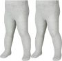Playshoes maillots set van 2 grijs melée Meisjes Katoen Effen 110 116 - Thumbnail 1