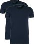 PME Legend Basic T-shirt 2-Pack O-Hals Navy Blauw Heren - Thumbnail 1