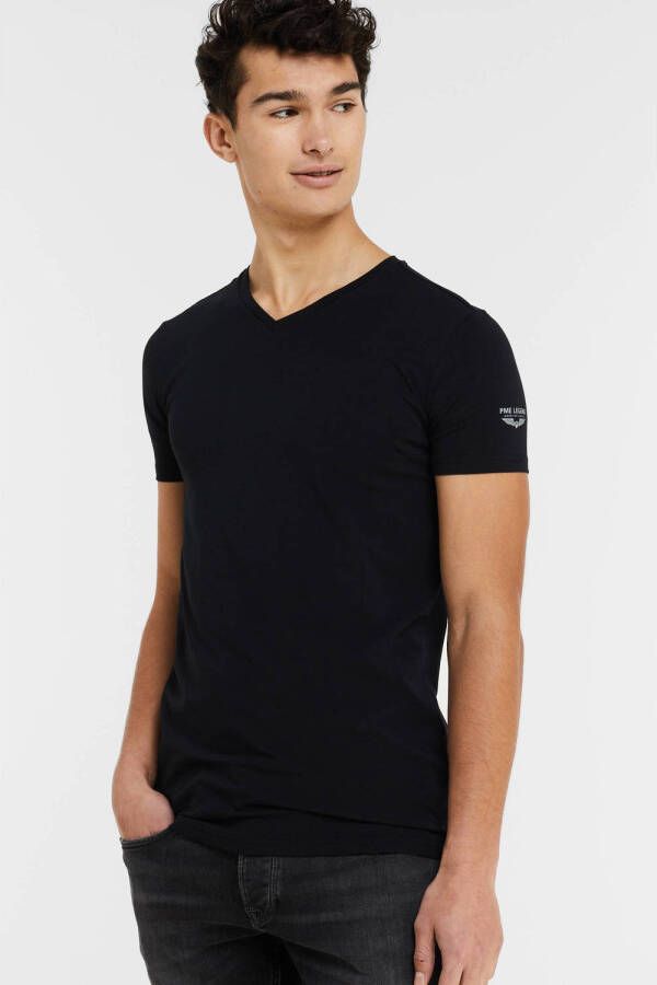 PME Legend basic T-shirt (set van 2) 999 black