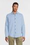PME Legend Lichtblauwe Casual Overhemd Long Sleeve Shirt Ctn linen 2 Tone - Thumbnail 7