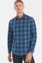 PME Legend Blauwe Casual Overhemd Long Sleeve Shirt Ctn Yarn Dyed Twill Check - Thumbnail 2