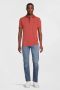 PME LEGEND Heren Polo's & T-shirts Short Sleeve Polo Jacquard Pique Rood - Thumbnail 2