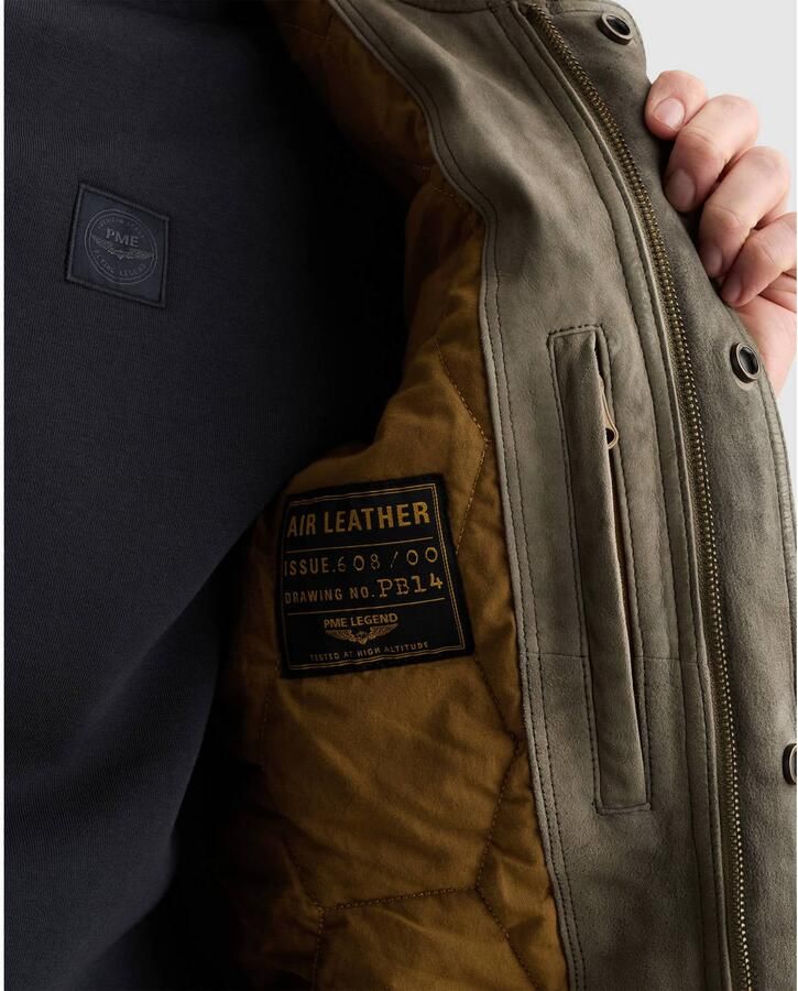 PME Legend Air Leather leren jas overland trek