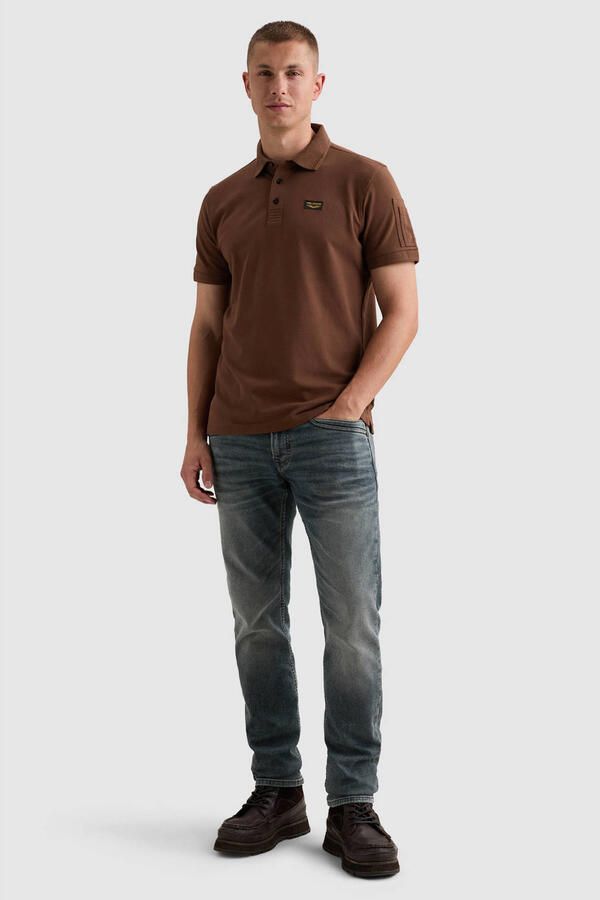 PME Legend American Classic regular fit piqué polo bruin - Foto 2
