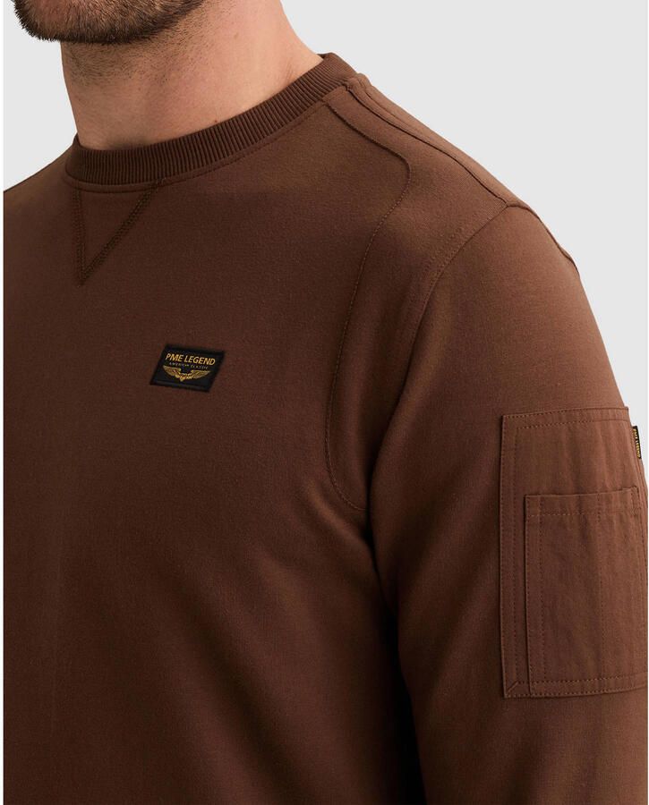 PME LEGEND Heren Truien & Vesten Crewneck American Classic Bruin - Foto 6