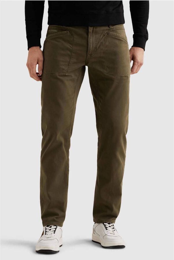 PME Legend AVIATOR relaxed casual broek donkergroen