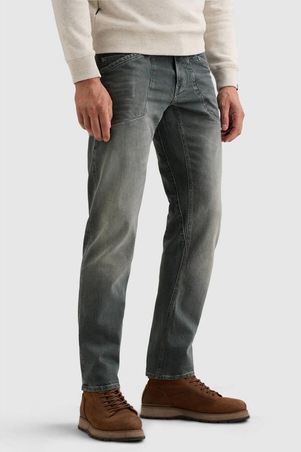 PME Legend AVIATOR relaxed fit straight leg jeans midblauw greencast - Foto 3