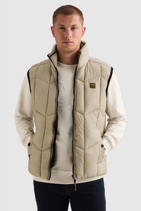 PME Legend quilted bodywarmer groen