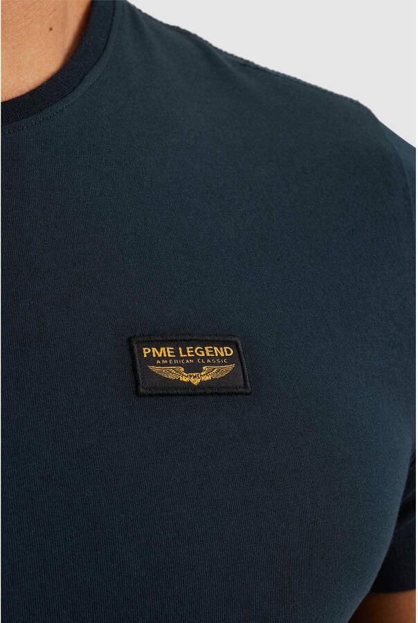 PME LEGEND Heren Polo's & T-shirts Short Sleeve R-neck Guyver Tee Donkerblauw - Foto 13