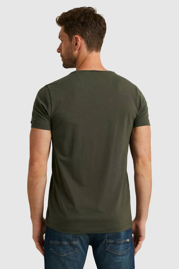 PME LEGEND Heren Polo's & T-shirts Short Sleeve R-neck Guyver Tee Grijs - Foto 7