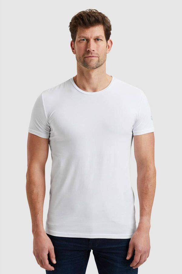 Pme legend Slim fit Heren T-shirt Ronde hals 2-pack