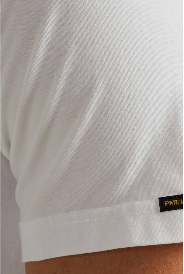 PME LEGEND Heren Polo's & T-shirts Short Sleeve R-neck Guyver Tee Wit - Foto 5