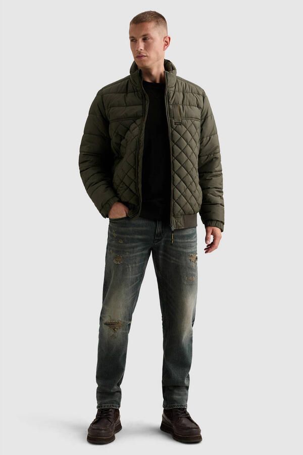 PME LEGEND Heren Jassen Flight Jacket Cargo Glider Brightster Groen