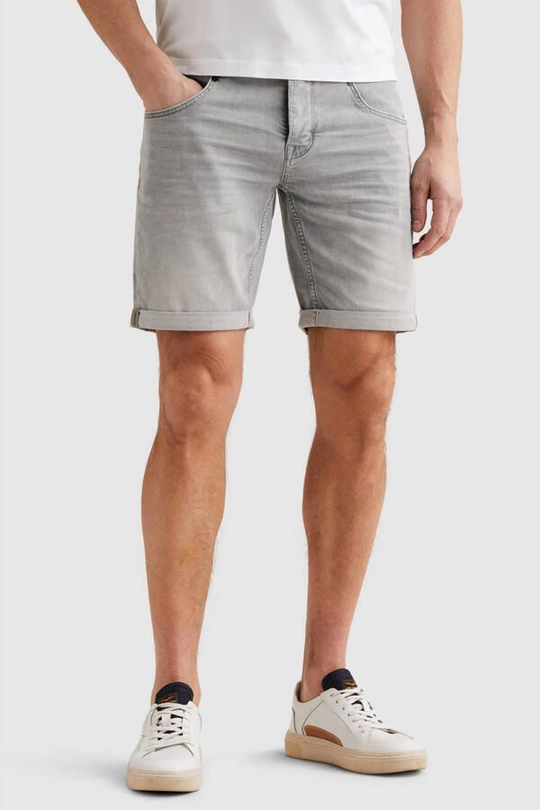 PME Legend CARIOR denim tapered short grijs