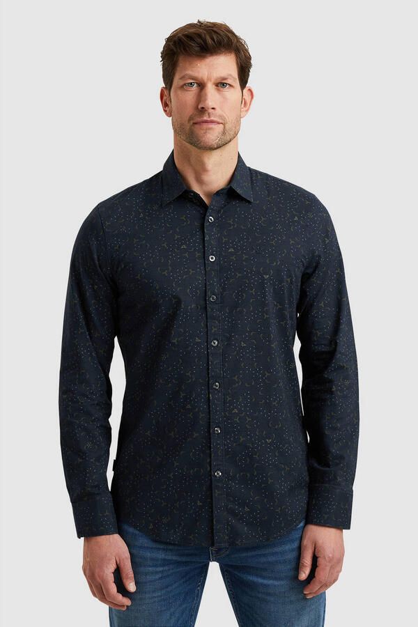 PME Legend Lange Mouw Dressual Print Jesper Black Heren - Foto 2