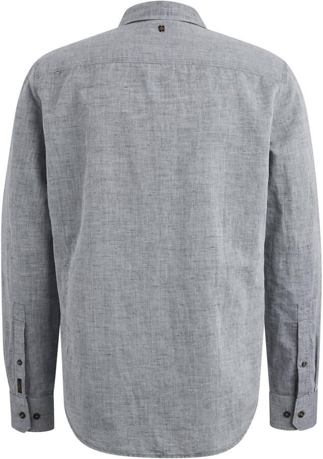 PME LEGEND Overhemd van een katoen linnen blend