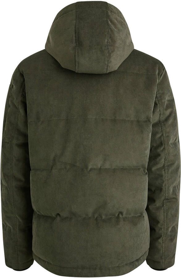 PME Legend Gewatteerd jack van corduroy met labeldetail - Foto 1