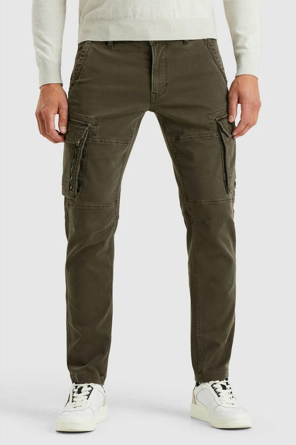 PME Legend Skinny fit-cargobroek met tunnelkoord model 'Expedizor' - Foto 7