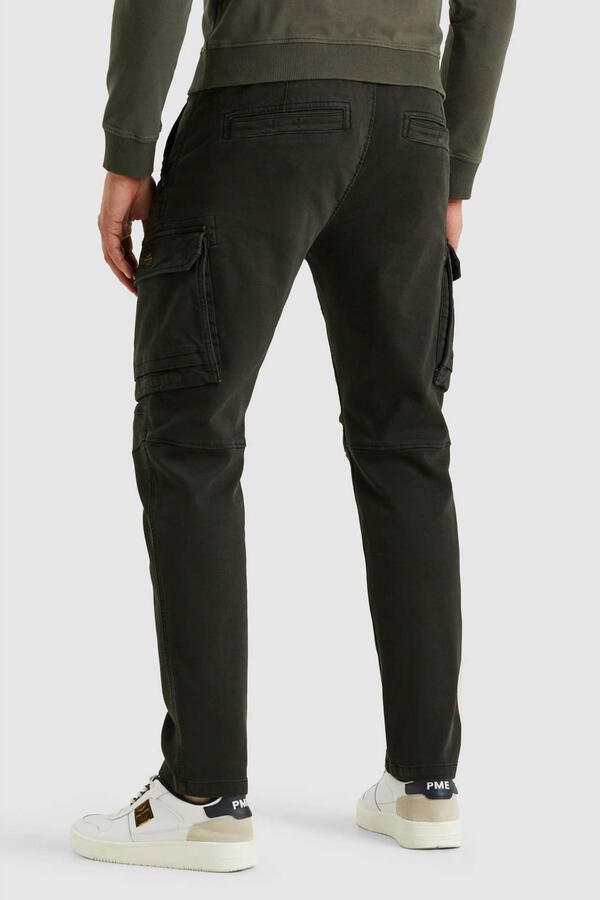 PME Legend Skinny fit-cargobroek met tunnelkoord model 'Expedizor' - Foto 6