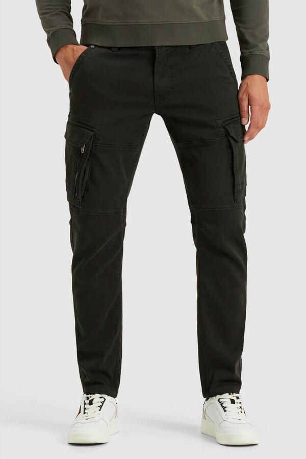 PME Legend Skinny fit-cargobroek met tunnelkoord model 'Expedizor' - Foto 7